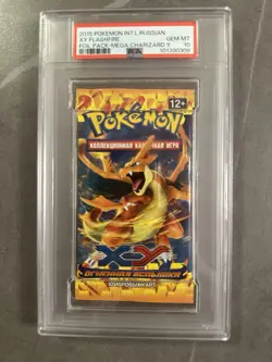 Pokemon TCG XY Flashfire Booster Charizard Y PSA 10 - Image 1