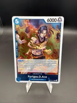 One Piece Card Game Portgas D Ace OP08-052 English NM-Mint - Image 1