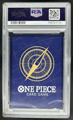 2025 One Piece Carrying On His Will Uta Super Rare #OP13-023 PSA 9 - Image 2