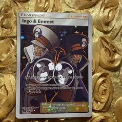 Ingo & Emmet TRAINER Support ACG Anime Girl Goddess Holo Card - Image 1