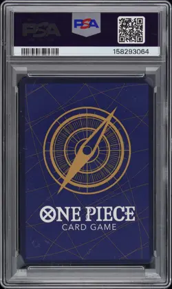2022 ONE PIECE OP01-ROMANCE DAWN MANGA ALTERNATE ART #120 SHANKS PSA 10 - Image 2