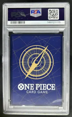 2025 One Piece Carrying On His Will Uta Super Rare #OP13-023 PSA 9 - Image 2