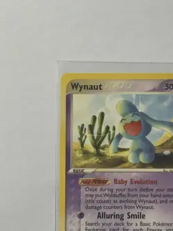 2003 Pokemon Wynaut 54/100 Sandstorm Regular - Image 2