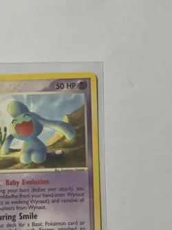 2003 Pokemon Wynaut 54/100 Sandstorm Regular - Image 3