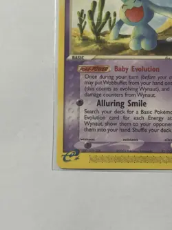 2003 Pokemon Wynaut 54/100 Sandstorm Regular - Image 4