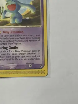 2003 Pokemon Wynaut 54/100 Sandstorm Regular - Image 5