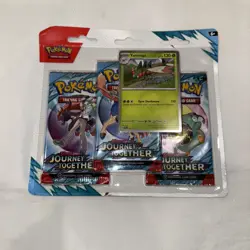Pokemon Journey Together 3 Pack Blister (Yanmega) Factory Sealed - Image 1