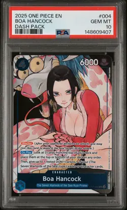 2025 ONE PIECE DASH PACK 2025 #004 BOA HANCOCK PSA 10 - Image 1