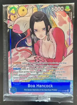 2025 One Piece Illustration Box Volume 1 Boa Hancock Super Rare Sealed #ST17-004 - Image 1