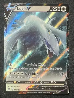 Pokemon TCG - Lugia V 138/195 & Lugia VSTAR 139/195 - Silver Tempest Set - Image 2