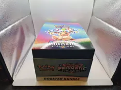 Pokemon TCG: Prismatic Evolutions Booster Bundle Display Case - Unsealed - Image 1