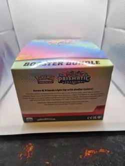 Pokemon TCG: Prismatic Evolutions Booster Bundle Display Case - Unsealed - Image 4