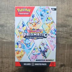 (Lot of 12) Pokemon TCG Scarlet Violet Prismatic Evolutions Booster Bundle - Image 4