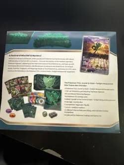 Pokemon TCG Twilight Masquerade Elite Trainer Box Factory Sealed - Image 2