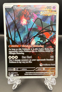 Pokemon TCG: Flutter Mane #97 *POKEMON CENTER STAMPED PROMO* NM - Image 1