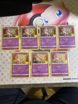 Mew 011/025 7x Lot - Pokemon TCG Celebrations 2021 NM - LP - Image 1