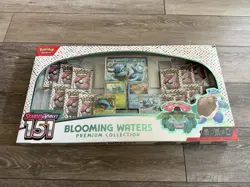 Pokemon 151 Blooming Waters Premium Collection NEW Sealed - Image 1