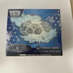 TCG Pokemon Center Exclusive Stellar Crown Elite Trainer Box Etb New & Sealed UK - Image 1