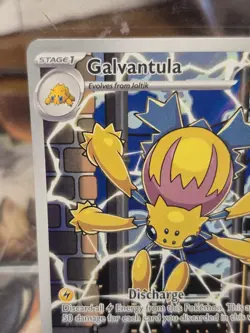 Pokemon TCG Galvantula NM Illustration Rare 117/086 White Flare Holo Full Art - Image 2