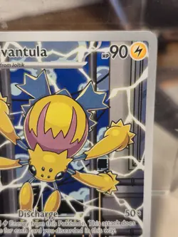 Pokemon TCG Galvantula NM Illustration Rare 117/086 White Flare Holo Full Art - Image 3