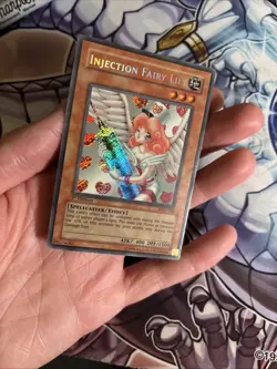 (A3) Yu-Gi-Oh! Injection Fairy Lily 1st Edition Secret Rare LOD-100 MP - Image 2