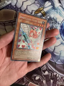 (A3) Yu-Gi-Oh! Injection Fairy Lily 1st Edition Secret Rare LOD-100 MP - Image 3