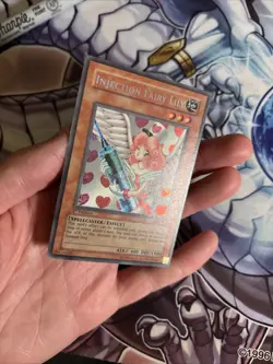 (A3) Yu-Gi-Oh! Injection Fairy Lily 1st Edition Secret Rare LOD-100 MP - Image 4