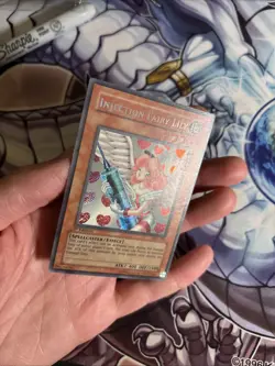 (A3) Yu-Gi-Oh! Injection Fairy Lily 1st Edition Secret Rare LOD-100 MP - Image 5