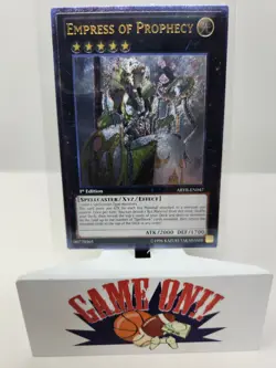 YuGiOh Empress of Prophecy ABYR-EN047 1st Edition Ultimate Rare NM - Image 1