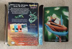 Pokemon Ex Deoxys Jetstream 60 Card Deck Box Manual Mat Counters Coin - Image 3