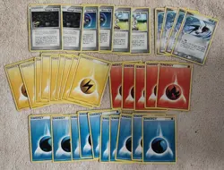 Pokemon Ex Deoxys Jetstream 60 Card Deck Box Manual Mat Counters Coin - Image 5