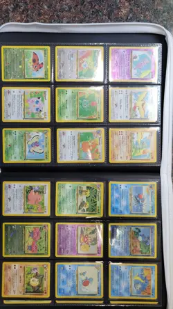 Pokemon Binder Mixed Lot Of Vintage Cards - Image 1