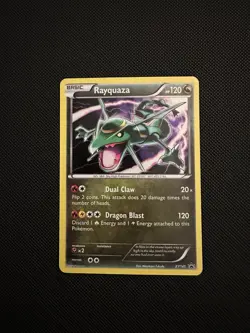 Rayquaza XY141 Black Star Promo Holo 2016 XY Promo Pokemon TCG Card NM - Image 1