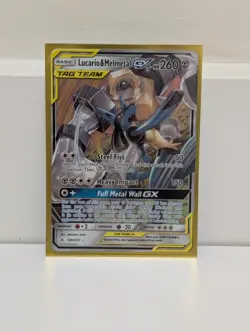 Pokemon TCG Lucario & Melmetal GX Tag Team Card From Unbroken Bonds 120/214 - Image 1