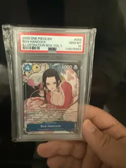 2025 One Piecer EN Illustration Box Vol 1 #004 Boa Hancock PSA 10 GEM MINT - Image 1