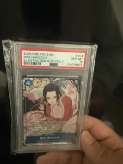 2025 One Piecer EN Illustration Box Vol 1 #004 Boa Hancock PSA 10 GEM MINT - Image 2