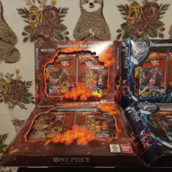 One Piece Illustration Box Vol 5 And Vol 6 Lot Of 4 Two Of Each Box Sealed - Image 2