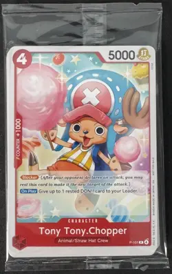 One Piece Promo Pack P-101 to P-107 Gol D Roger Tony Tony Chopper English SEALED - Image 1