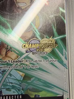 Trafalgar Law 2024 One Piece Championship Event Pack PSA 10 P-038 - Image 2