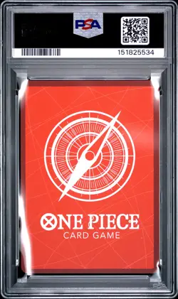 2025 ONE PIECE OP13-CARRYING ON HIS WILL ALTERNATE ART MONKEY D. LUFFY PSA 10 - Image 2
