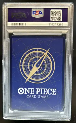2025 One Piece The Best Eustass Captain Kid Promo Super Rare #OP10-112 PSA 10 - Image 2