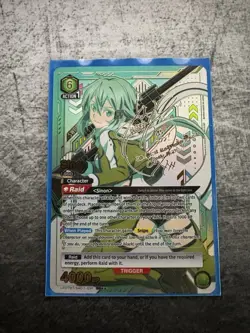 Bandai Union Arena SAO Sinon SR** Auto Foil UE07BT/SAO-1-091 4000BP C6 - Image 2