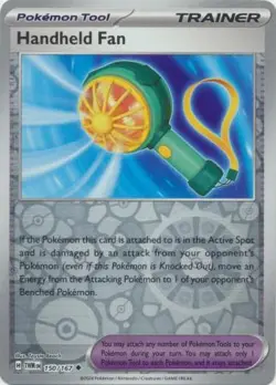 Handheld Fan 150/167 Reverse Holo | Twilight Masquerade | Pokemon Card - Image 1