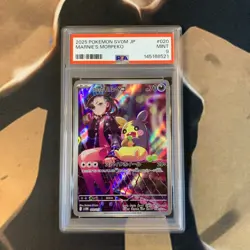 Marnie’s Morpeko PSA 9 ex Starter Set 020/019 Japanese Pokemon Card Mint - Image 1