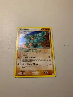 Machamp 9/101 E XHidden Legends HOLO rare Pokemon TCG card MP Moderately Played - Image 1