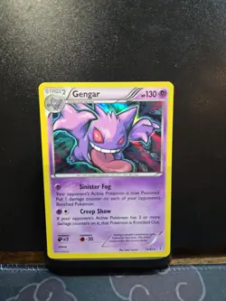 Pokemon TCG Gengar Generations Holo Card 35/83 LP Condition - Image 2