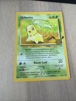 3 Pokemon Jumbo Cards Promo TCG Pokemon Cyndaquil Totodile Chikorita - Image 4