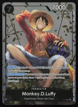 Monkey.D.Luffy Premium Card Collection Vol. 3 P-075 Promo One Piece English NM - Image 1
