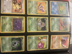 Team Rocket Dark Machamp 10/82 English Pokemon and couple pages of cards - Image 3