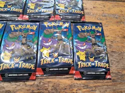 Lot Of 19 Sealed Packs Pokemon Trick or Trade 2024 (3 Cards Per Pack) M2 - Image 4